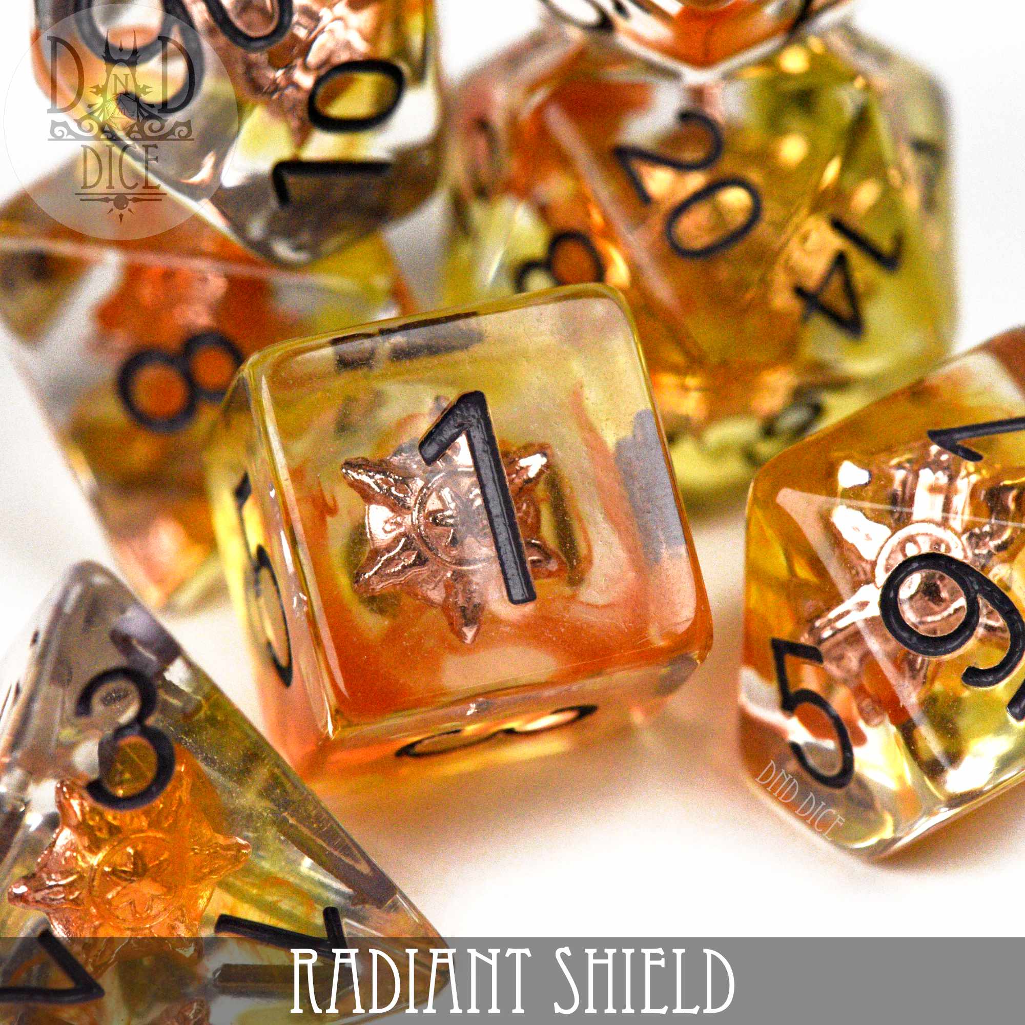 Radiant Shield Dice Set (Online Order Only)
