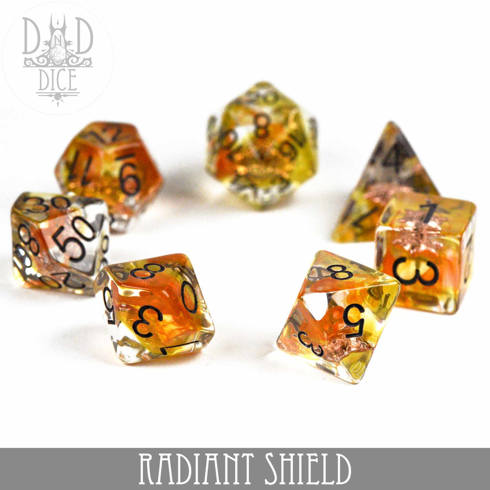 Radiant Shield Dice Set (Online Order Only)
