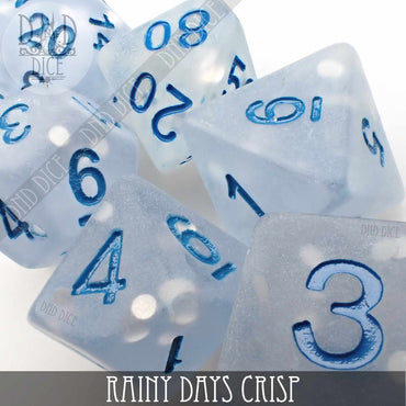 Rainy Days Crisp Dice Set (Online Order Only)