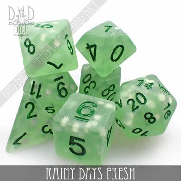 Rainy Days Fresh Dice Set (Online Order Only)