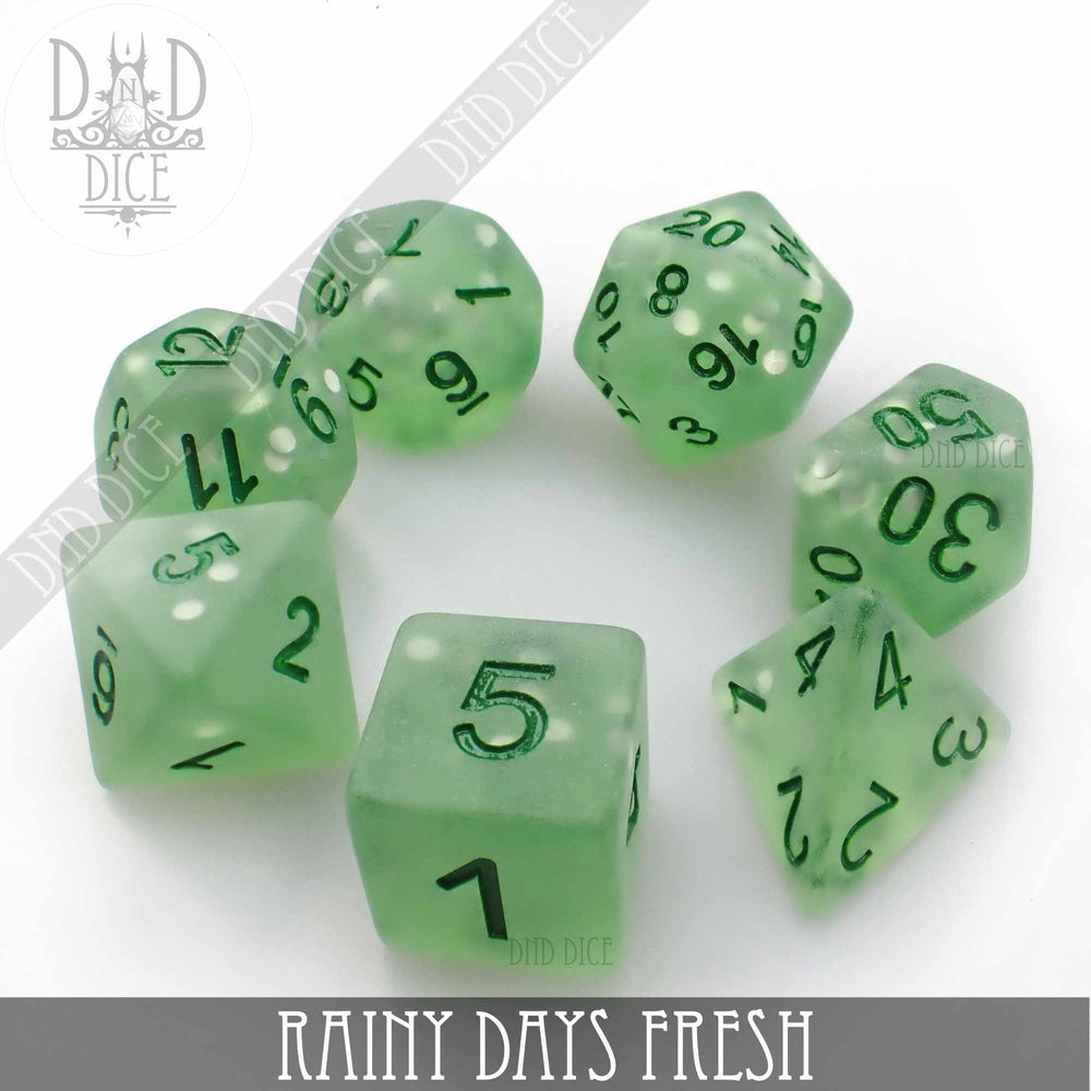 Rainy Days Fresh Dice Set (Online Order Only)