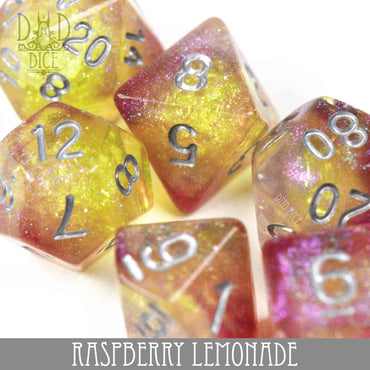 Raspberry Lemonade Dice Set (Online Order Only)