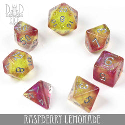 Raspberry Lemonade Dice Set (Online Order Only)