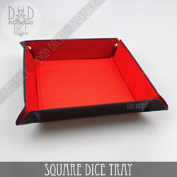 Square Dice Tray (6 Colors) (Online Order Only)