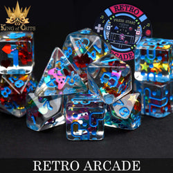 Retro Arcade 11 Dice Set (Online Order Only)