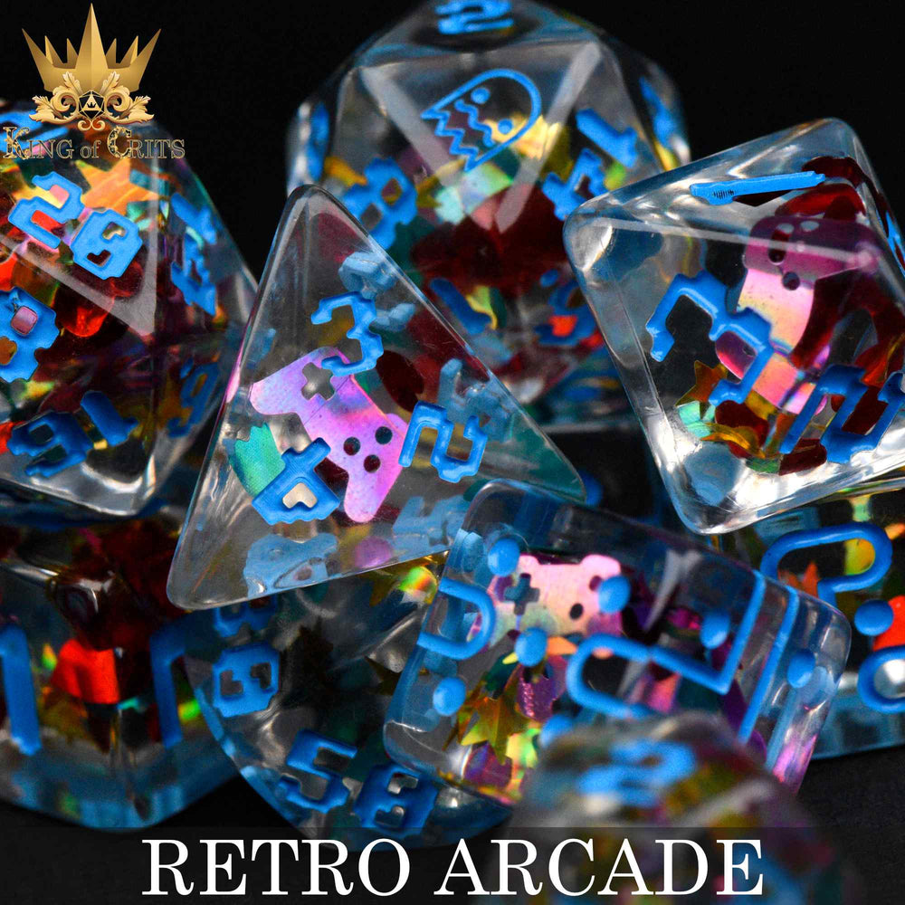 Retro Arcade 11 Dice Set (Online Order Only)