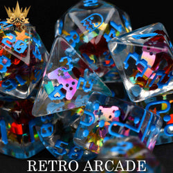 Retro Arcade 11 Dice Set (Online Order Only)