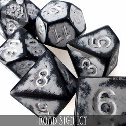 Road Sign Icy Dice Set (Online Order Only)