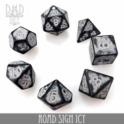 Road Sign Icy Dice Set (Online Order Only)