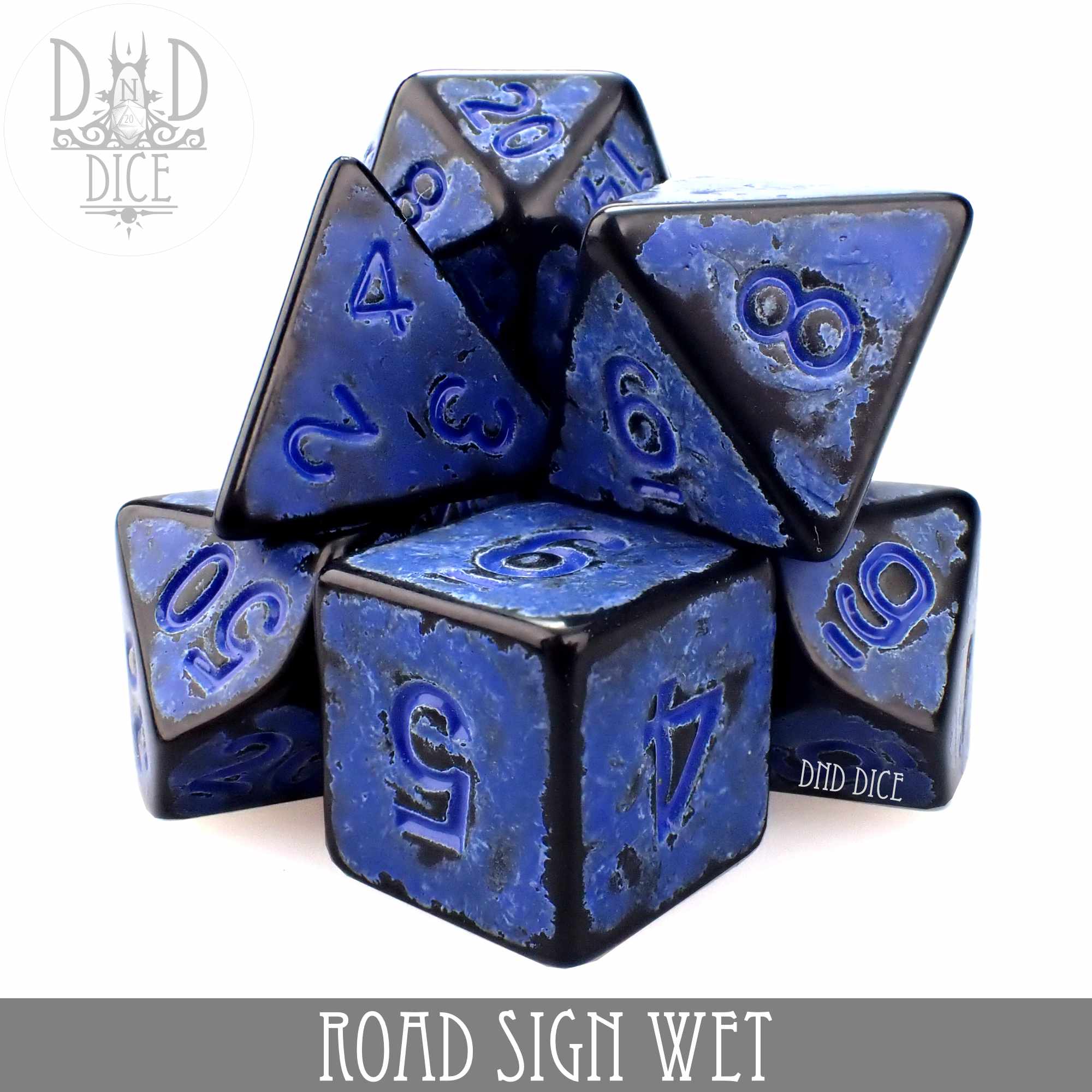Road Sign Wet Dice Set (Online Order Only)
