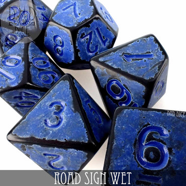 Road Sign Wet Dice Set (Online Order Only)