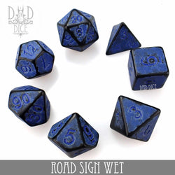 Road Sign Wet Dice Set (Online Order Only)