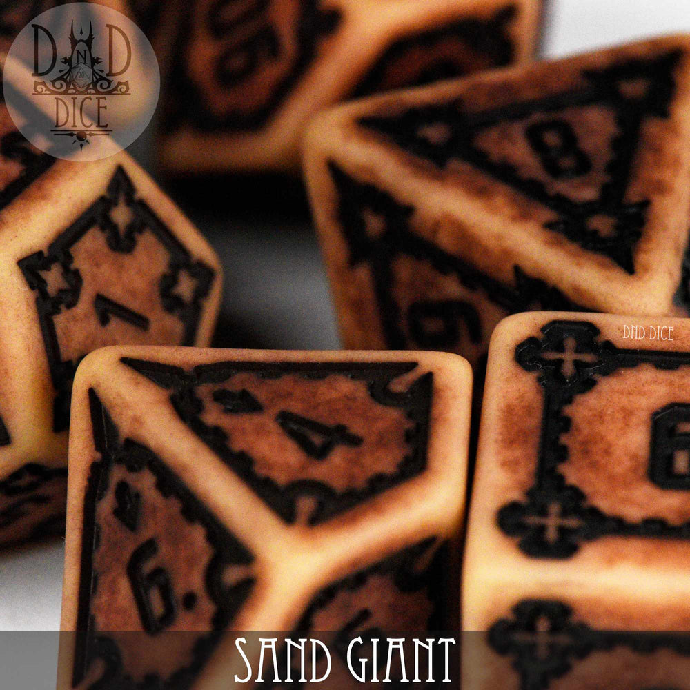 Sand Giant Dice Set (Oversize) (Online Order Only)