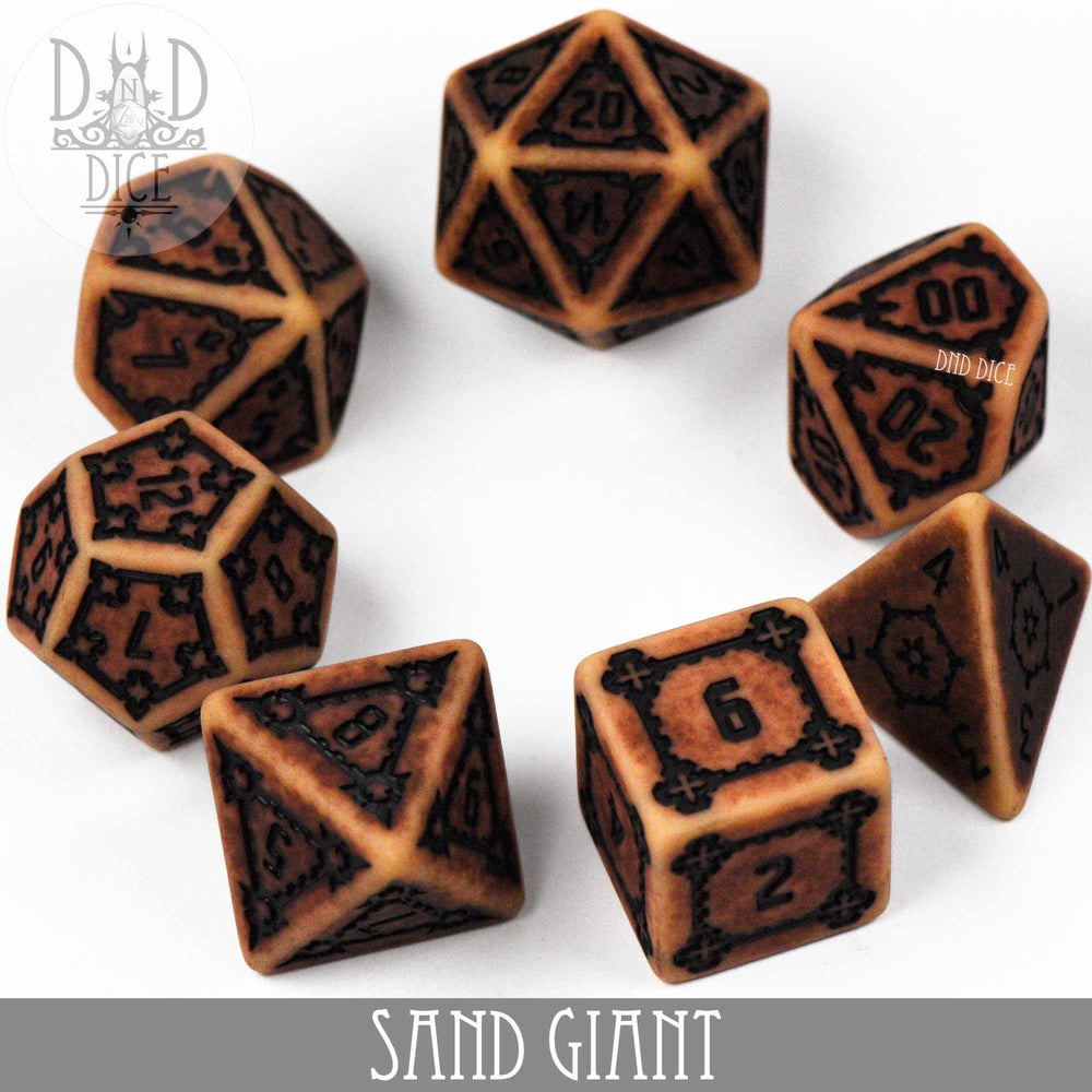 Sand Giant Dice Set (Oversize) (Online Order Only)