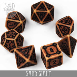 Sand Giant Dice Set (Oversize) (Online Order Only)