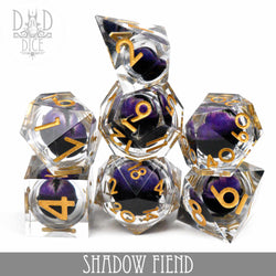 Shadow Fiend Liquid Core Dice Set (Online Order Only)