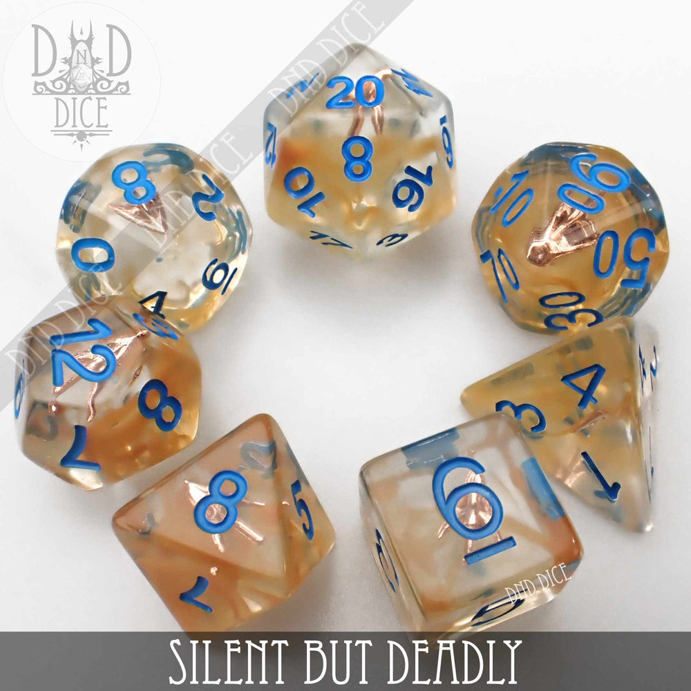 Silent But Deadly Dice Set (Online Order Only)