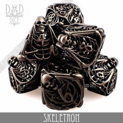 Skeletron Metal Dice Set (Gift Box) (Online Order Only)