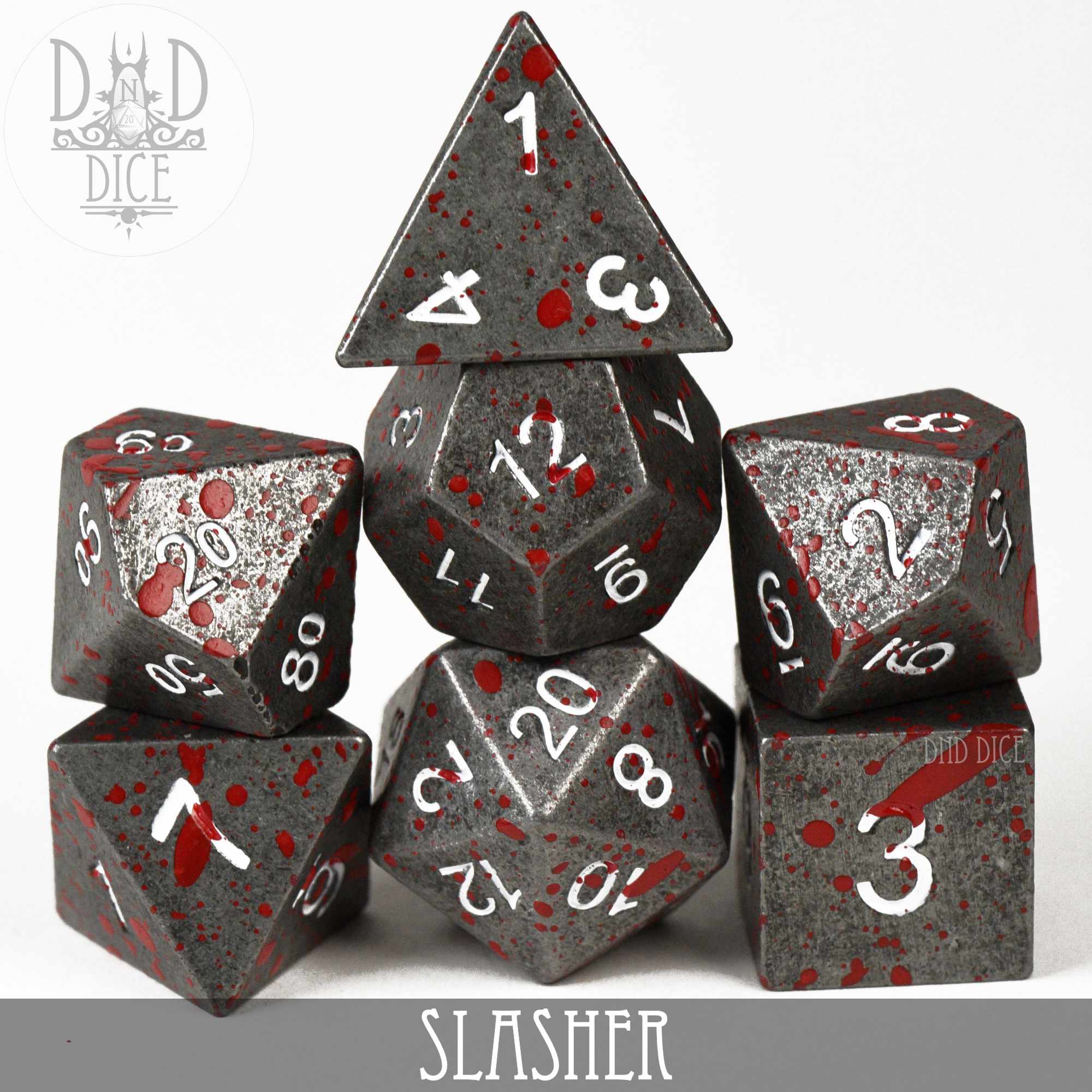 Slasher Metal Dice Set (Online Order Only)