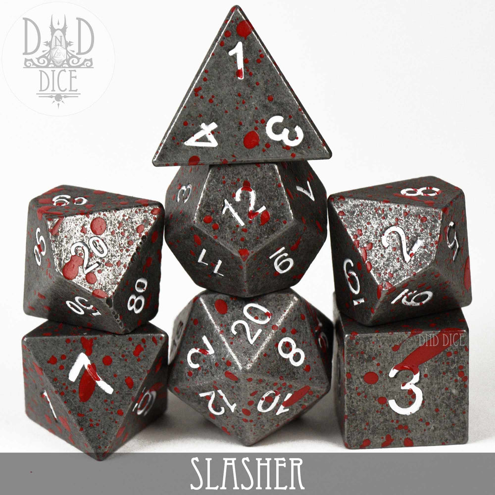 Slasher Metal Dice Set (Online Order Only)