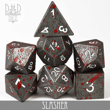 Slasher Metal Dice Set (Online Order Only)