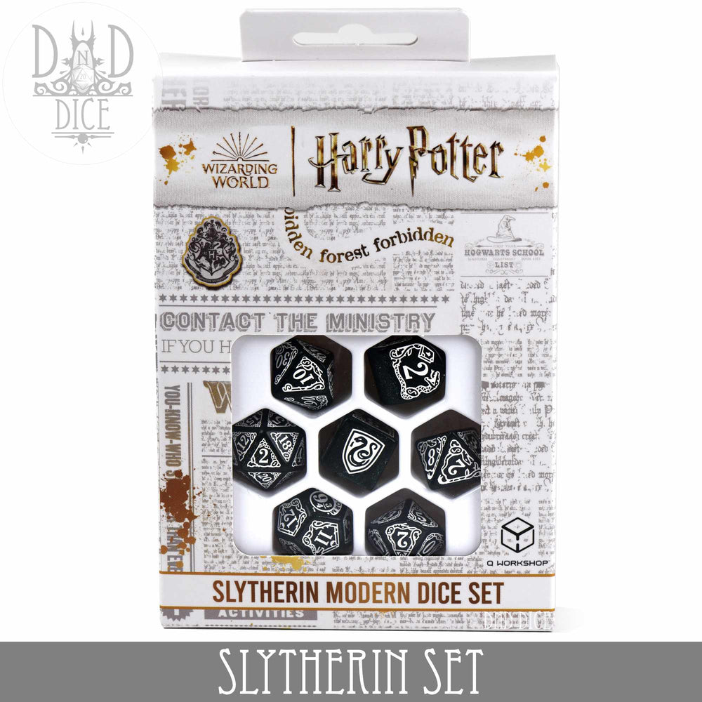 Harry Potter - Slytherin Dice Set (Online Order Only)