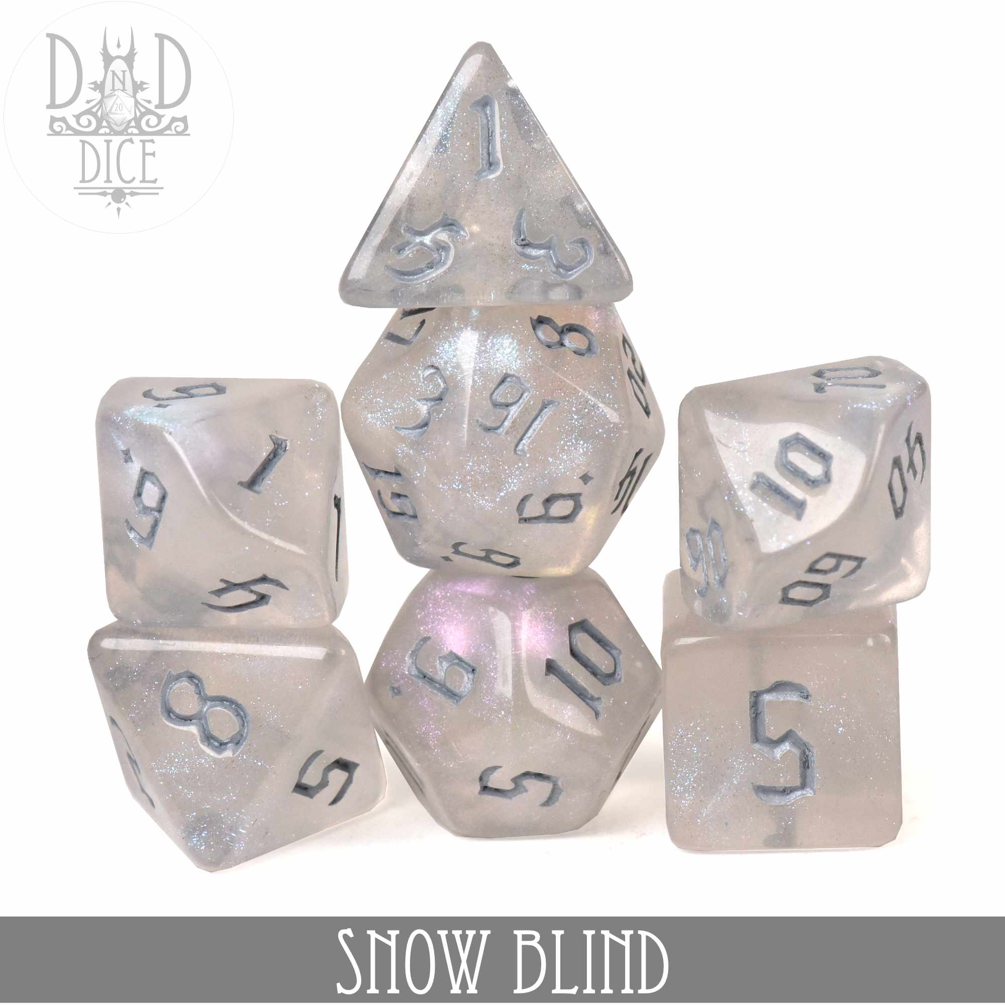 Snow Blind Dice Set (Online Order Only)