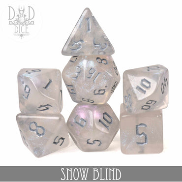 Snow Blind Dice Set (Online Order Only)