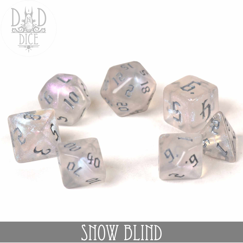 Snow Blind Dice Set (Online Order Only)