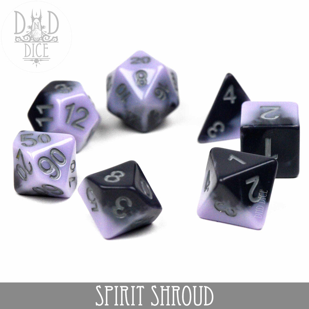 Spirit Shroud Dice Set (Online Order Only)