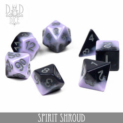Spirit Shroud Dice Set (Online Order Only)