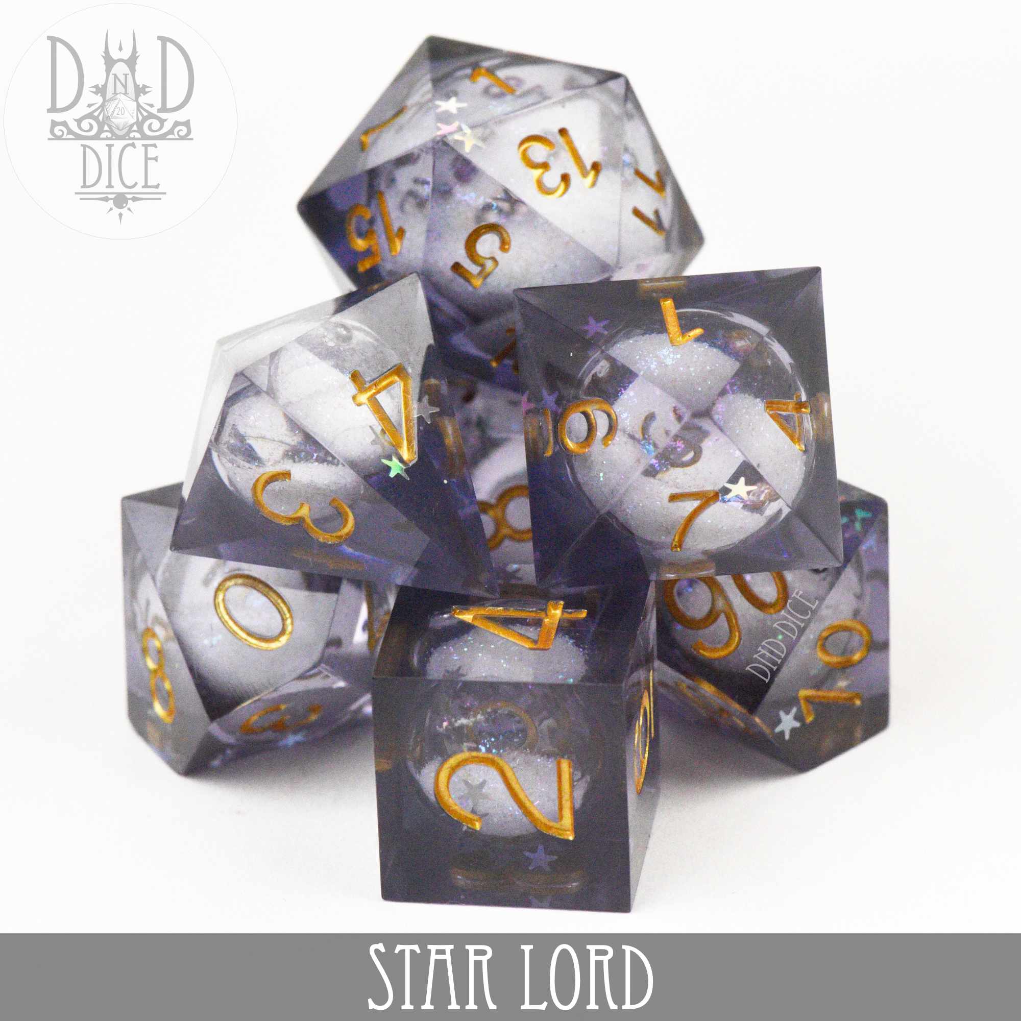 Star Lord Liquid Core Dice Set (Online Order Only)