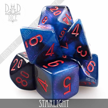 Gemini Starlight Dice Set (Online Order Only)