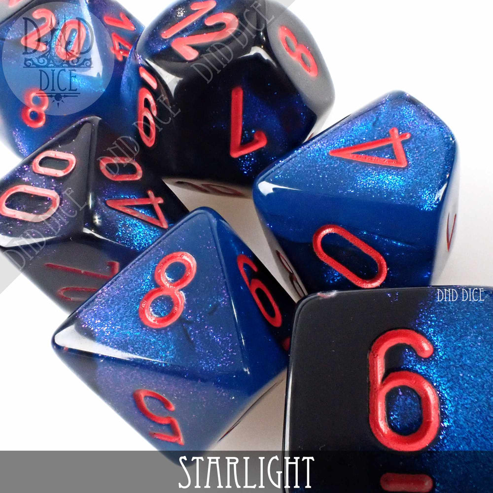 Gemini Starlight Dice Set (Online Order Only)