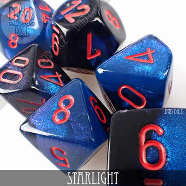 Gemini Starlight Dice Set (Online Order Only)