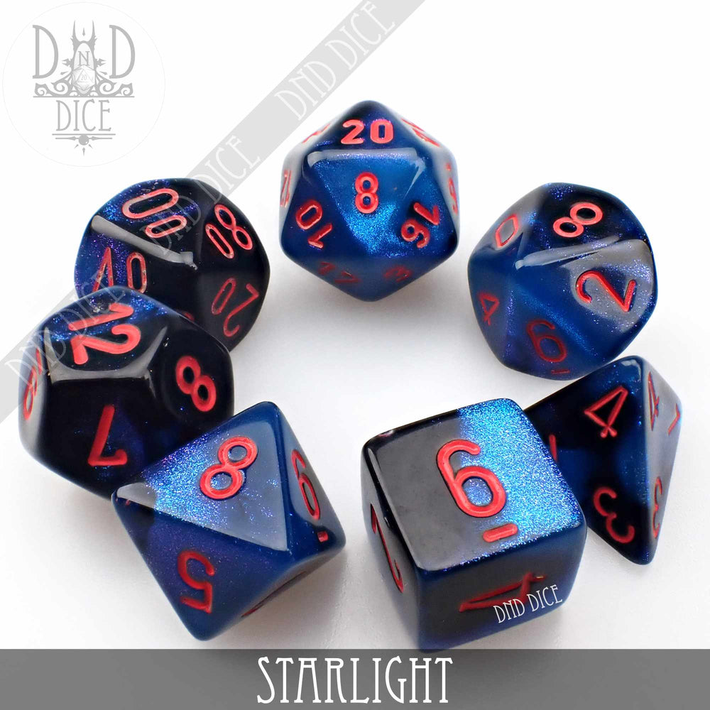 Gemini Starlight Dice Set (Online Order Only)