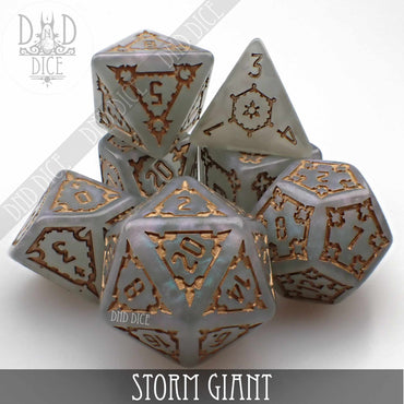 Storm Giant Dice Set (Oversize) (Online Order Only)