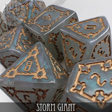 Storm Giant Dice Set (Oversize) (Online Order Only)