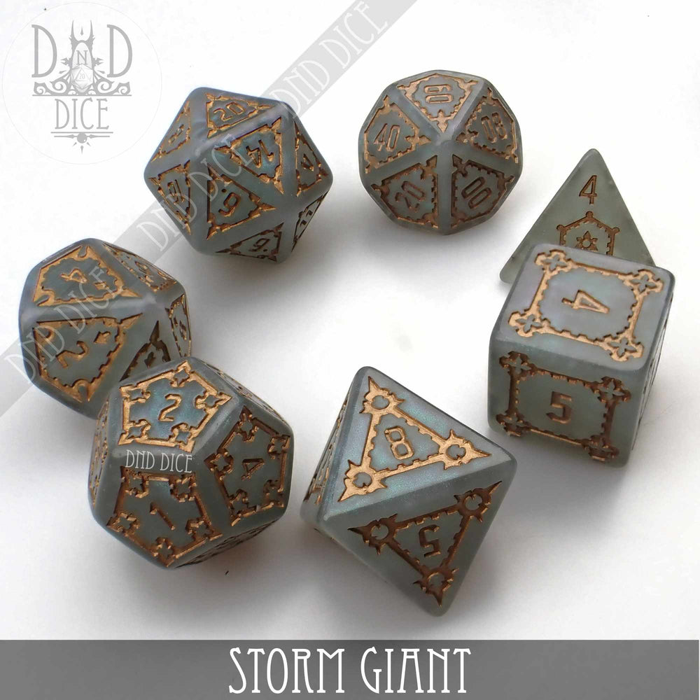 Storm Giant Dice Set (Oversize) (Online Order Only)