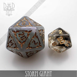 Storm Giant Dice Set (Oversize) (Online Order Only)