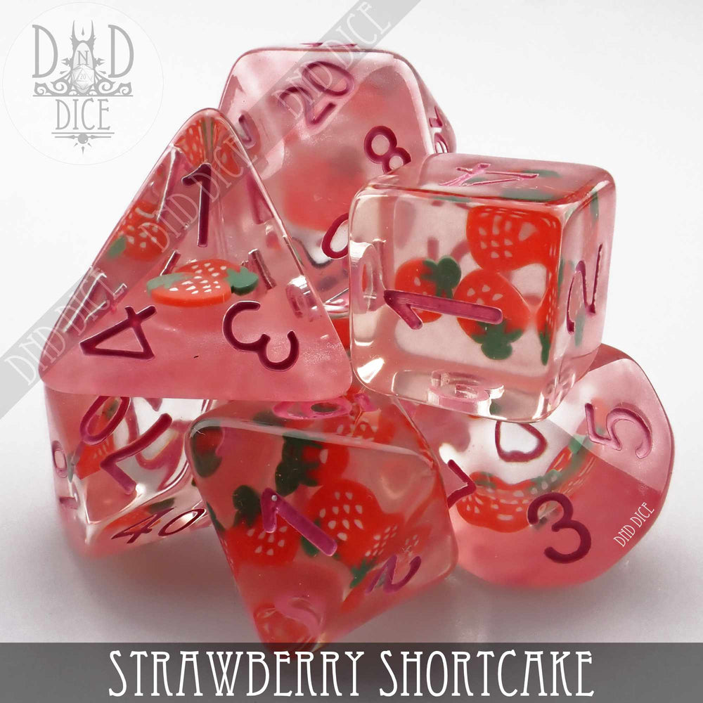 Strawberry Shortcake Dice Set (Online Order Only)