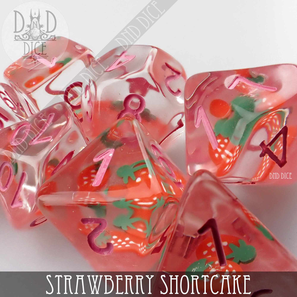 Strawberry Shortcake Dice Set (Online Order Only)