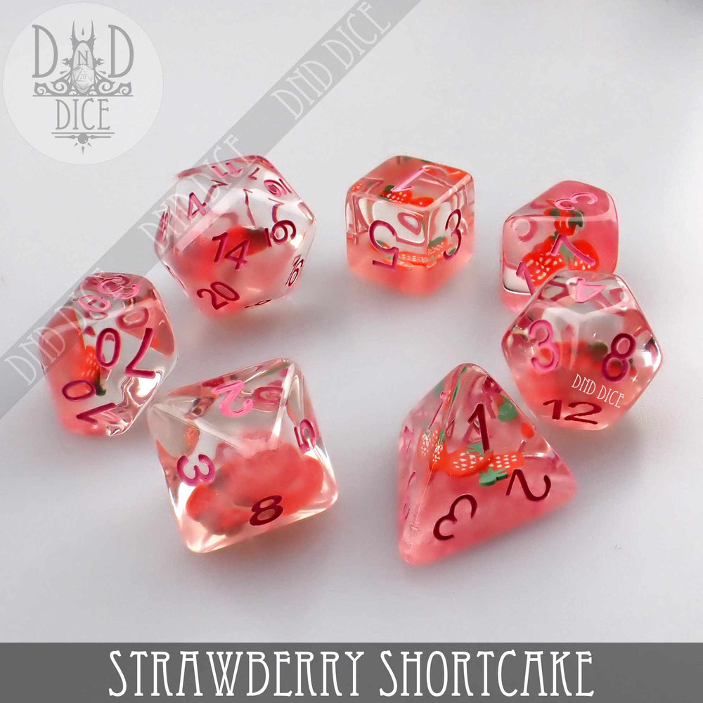 Strawberry Shortcake Dice Set (Online Order Only)