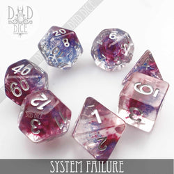 System Failure Dice Set (Online Order Only)