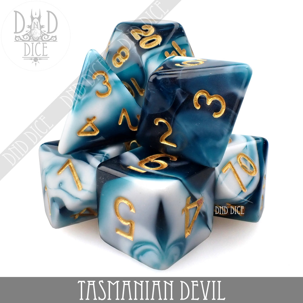 Tasmanian Devil 7 or 11 Dice Set (Online Order Only)