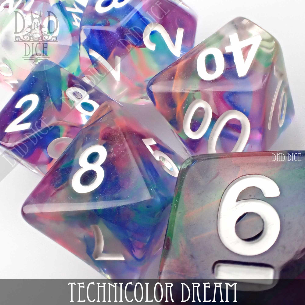 Technicolor Dream Dice Set (Online Order Only)