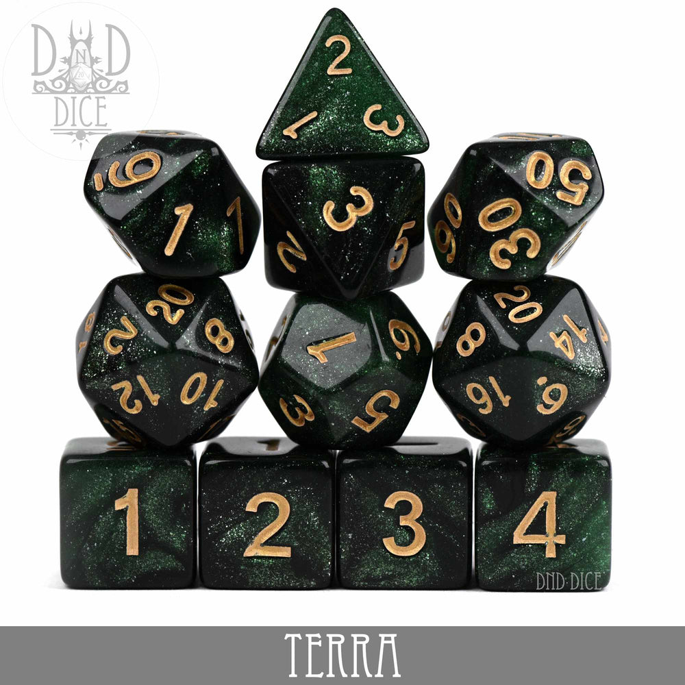 Terra Galaxy 7 or 11 Dice Set (Online Order Only)