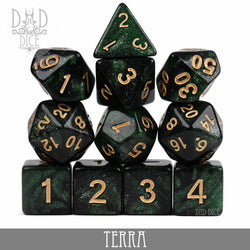 Terra Galaxy 7 or 11 Dice Set (Online Order Only)
