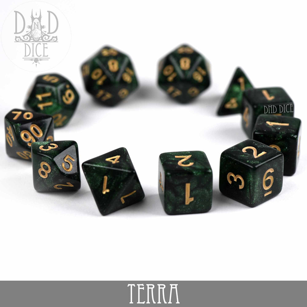 Terra Galaxy 7 or 11 Dice Set (Online Order Only)