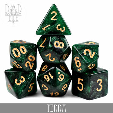 Terra Galaxy 7 or 11 Dice Set (Online Order Only)